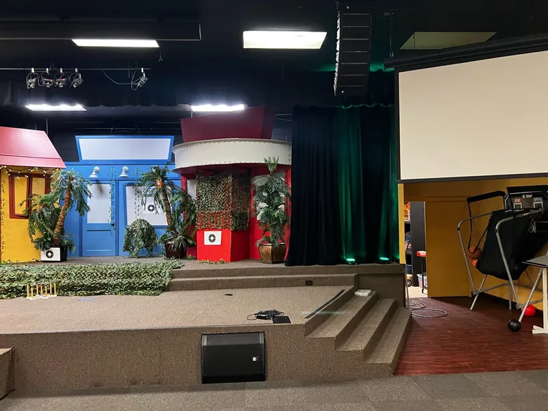 TOA loudspeaker installed at a church
