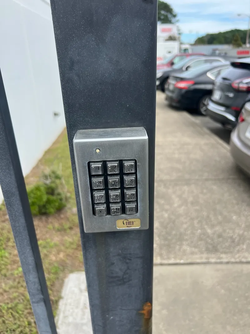 Gate access control installation by FM Tech